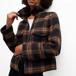 Rails Cheyenne Plaid Brushed Wool Jacket